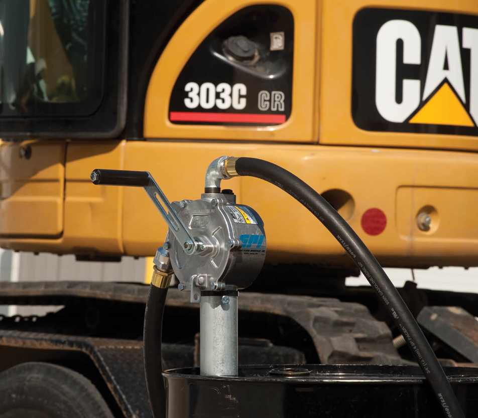 Manual Rotary Syphon Barrel Pump – Large Hand Pump For Diesel, Oil & Petrol